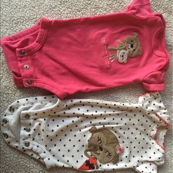 Two Just One You By Carter's Newborn  Bodysuit - Picture 1 of 7