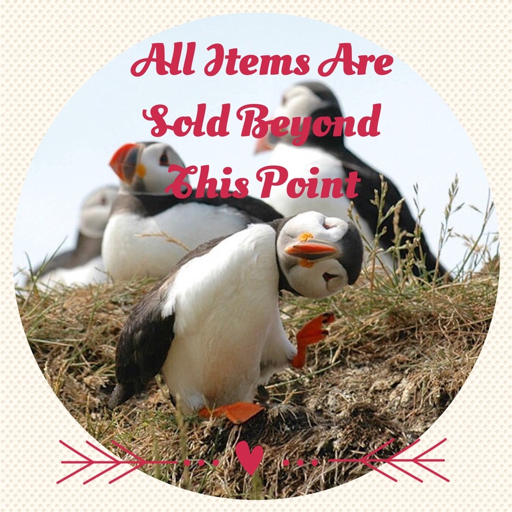 All Items Sold Beyond This Point