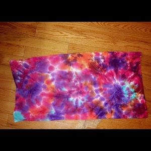 Tie dye pillow case