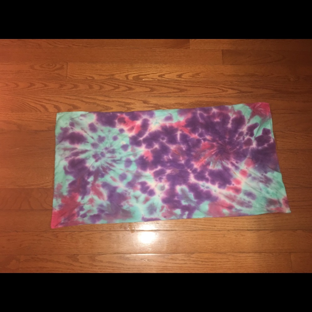 Tie dye pillow case