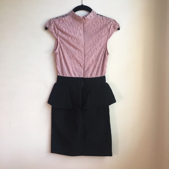 NEW Heart Soul Lace Peplum Dress - Picture 2 of 4