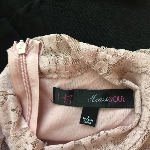 NEW Heart Soul Lace Peplum Dress - Picture 4 of 4