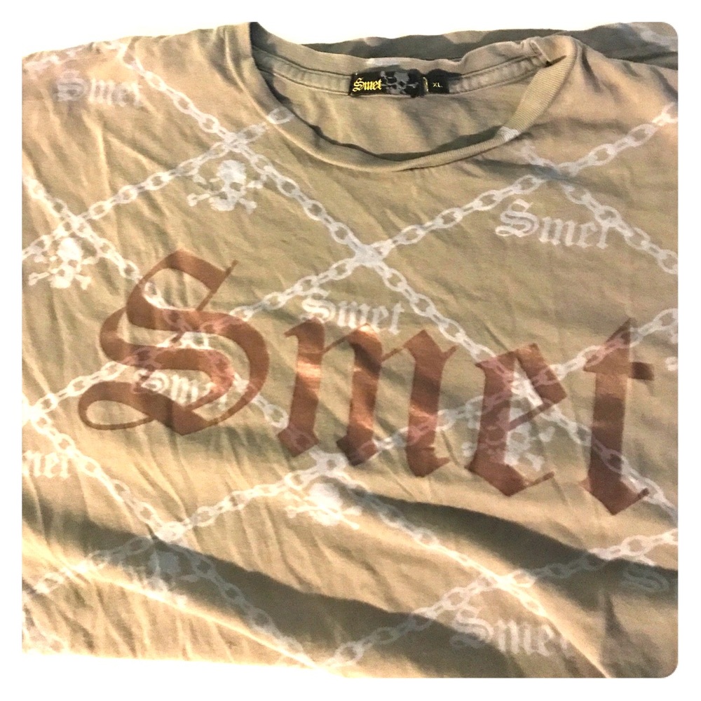 Smet XL affliction like tee shirt
