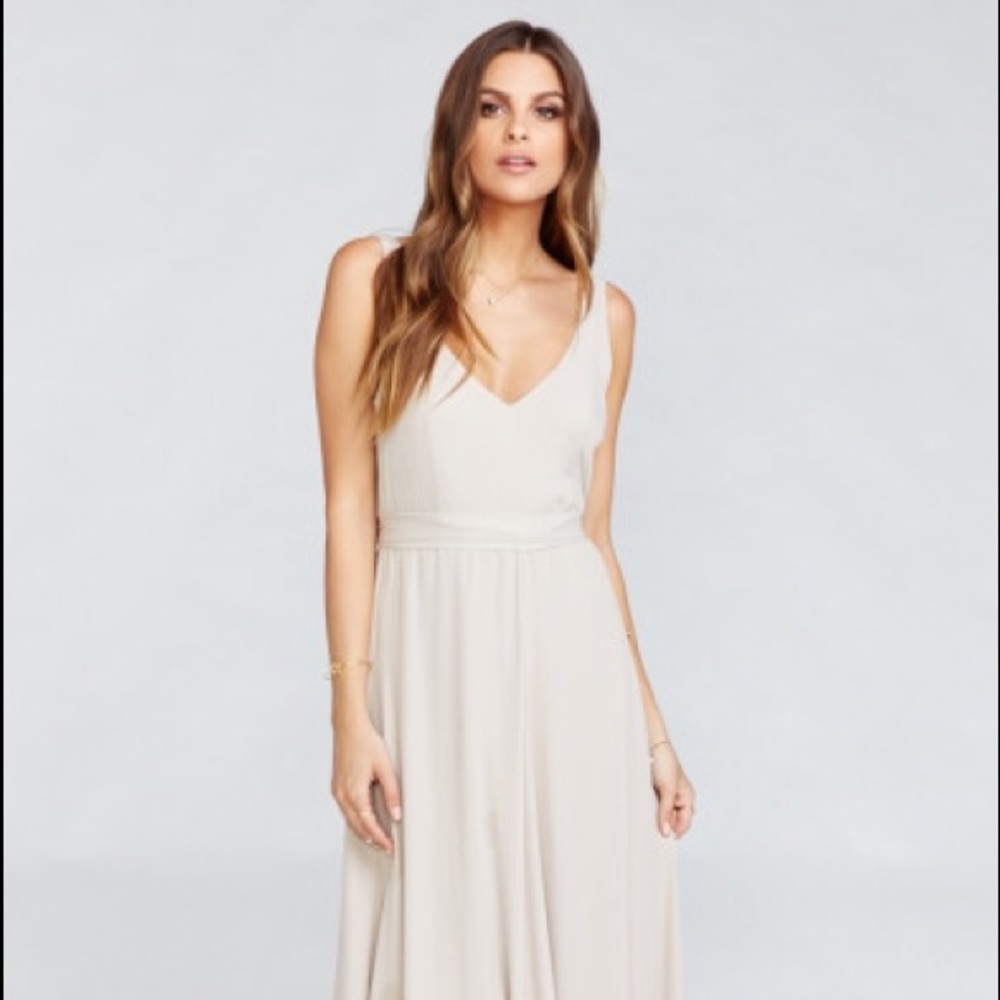 Show Me Your Mumu Jenn Maxi bridesmaid dress