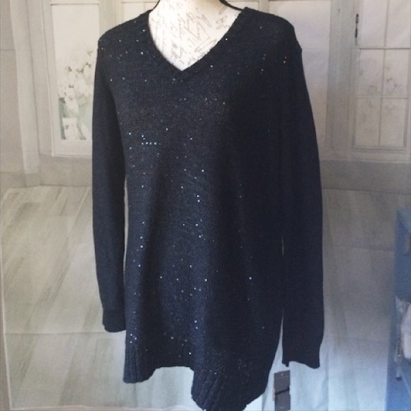 Charter Club Sweaters - Charter Club 0X Classic Black Pullover