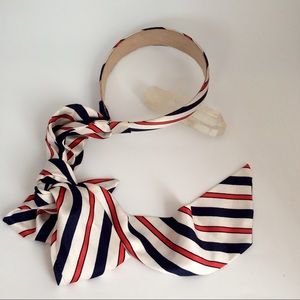Stripe Tie Headband