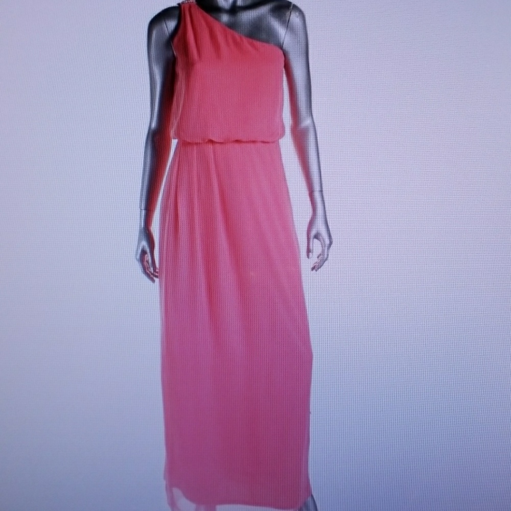 NWT  Embelished  chiffon evening gown dress