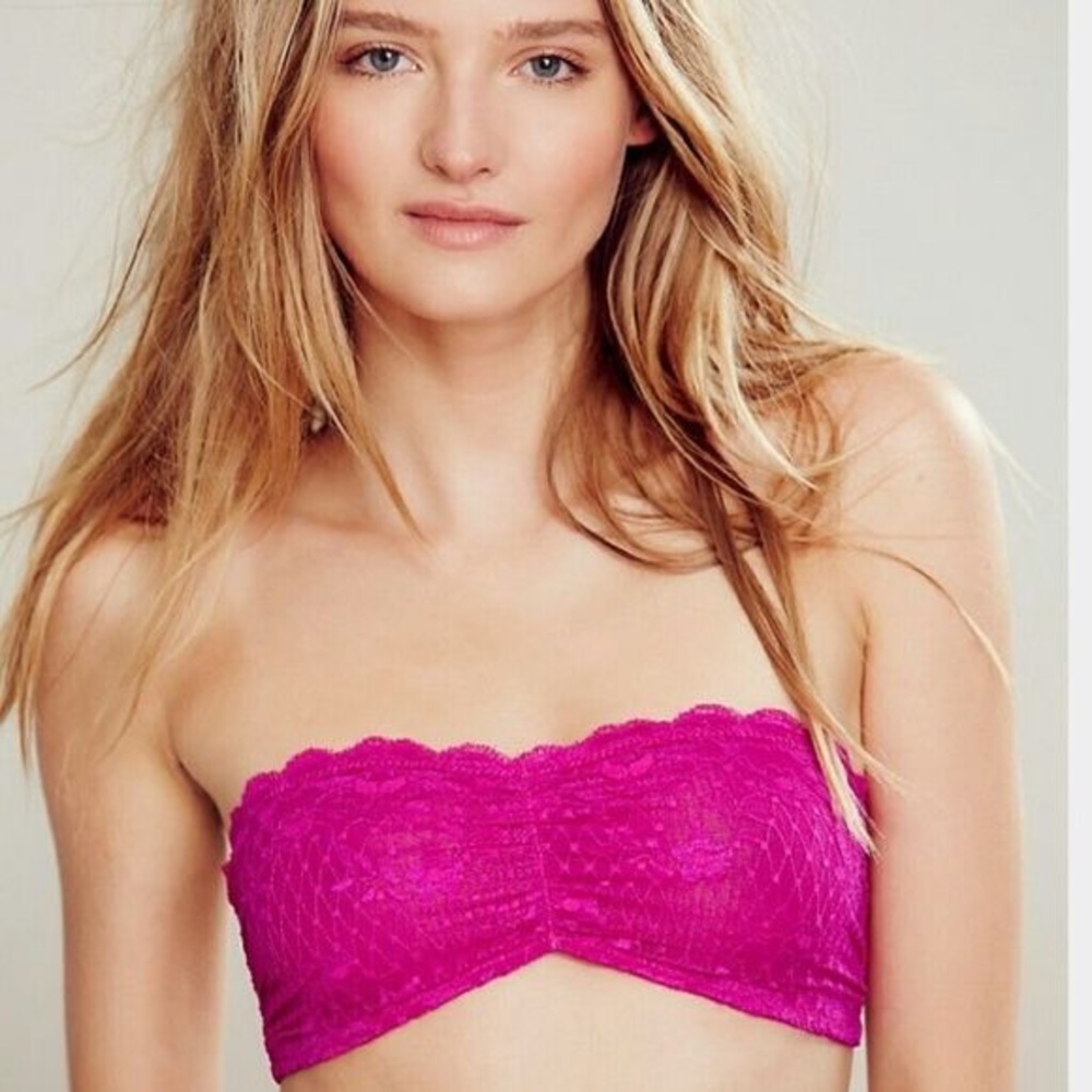 So Purple Lace Bandeau