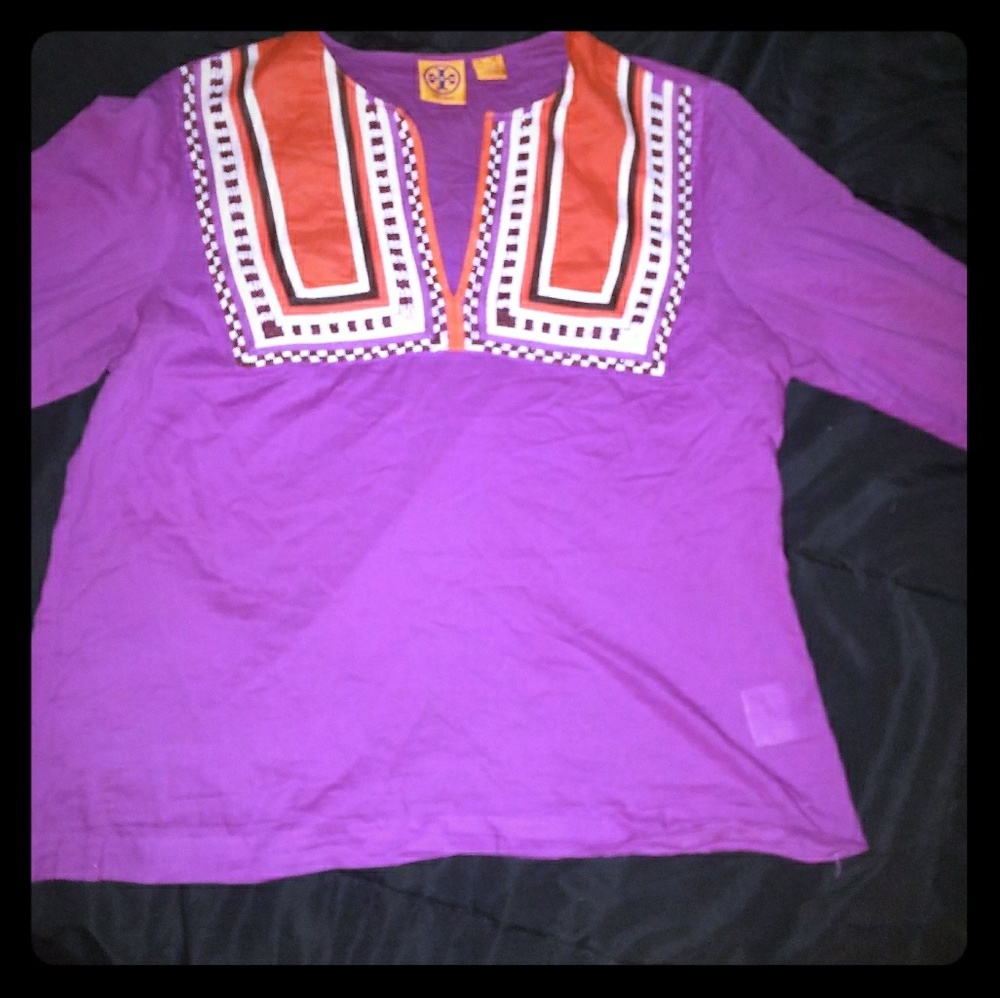 Tony Burch embroidered tunic.
