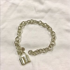 tiffany & co lock bracelet