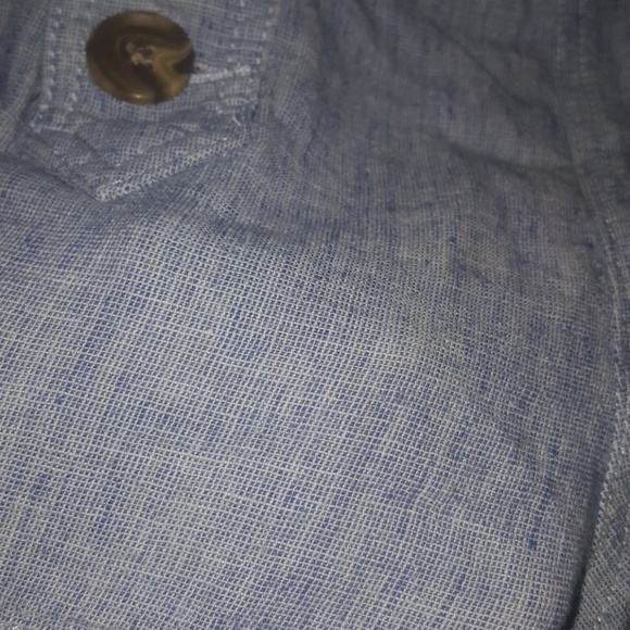 Express High Waist Linen Shorts - Picture 5 of 6