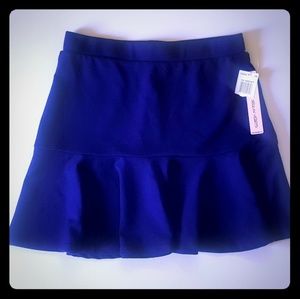 NWT Sequin Hearts Purple Flare Skirt - Small