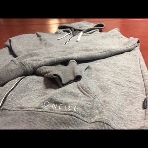 O'Neill, Medium Light grey sweater hoodie