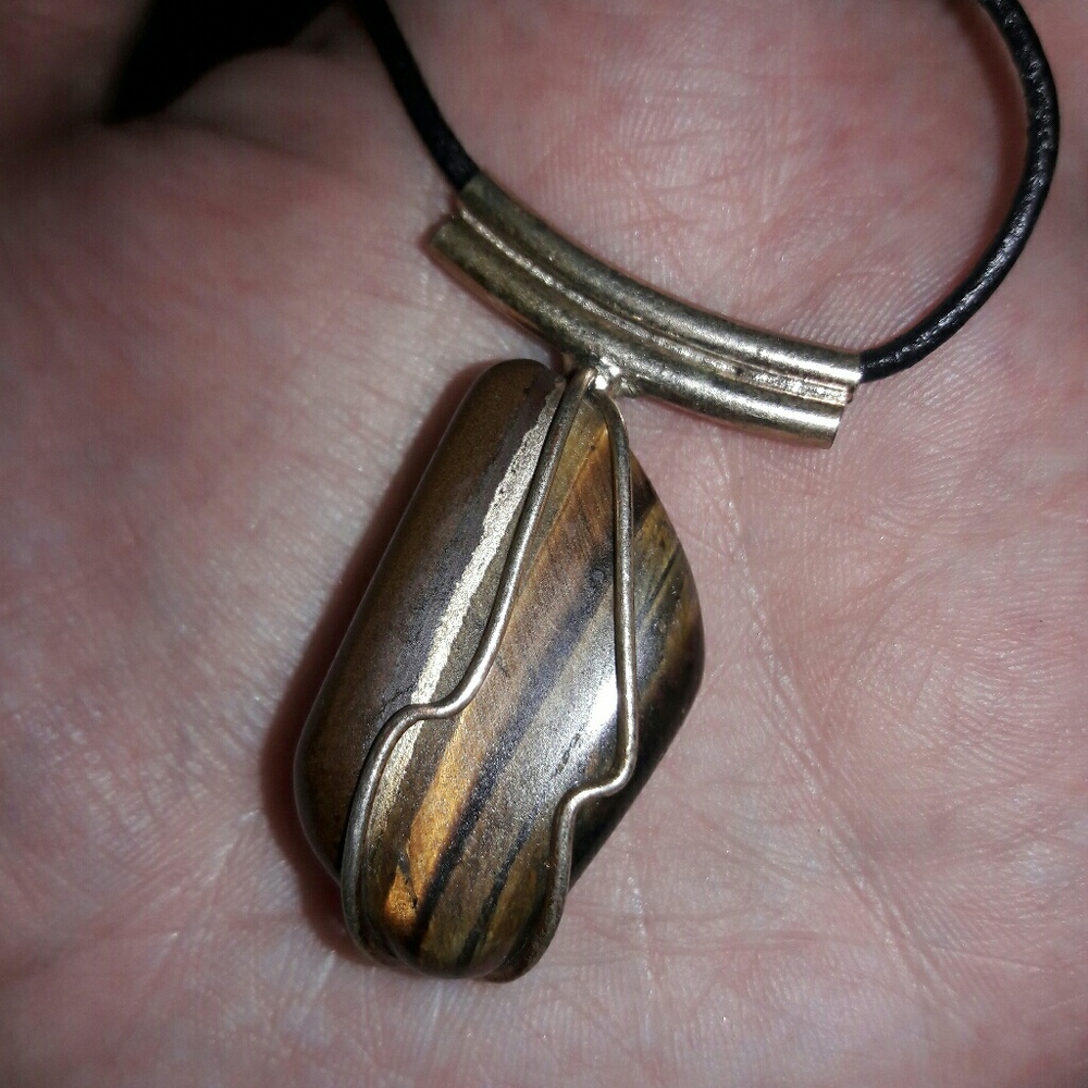 Tigereye necklace