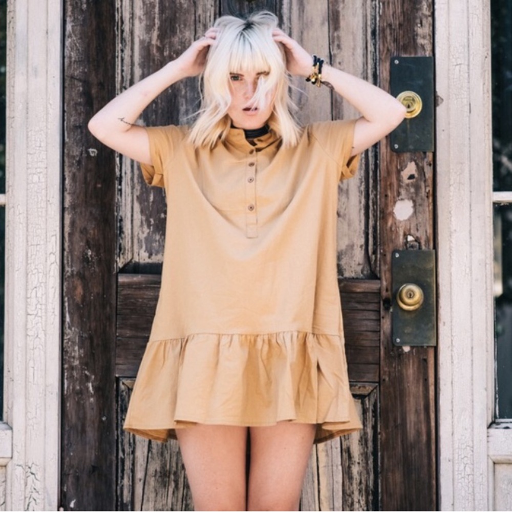 Mustard Yellow Dress