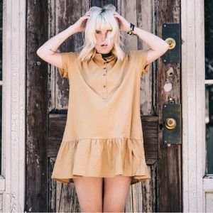 Mustard Yellow Dress