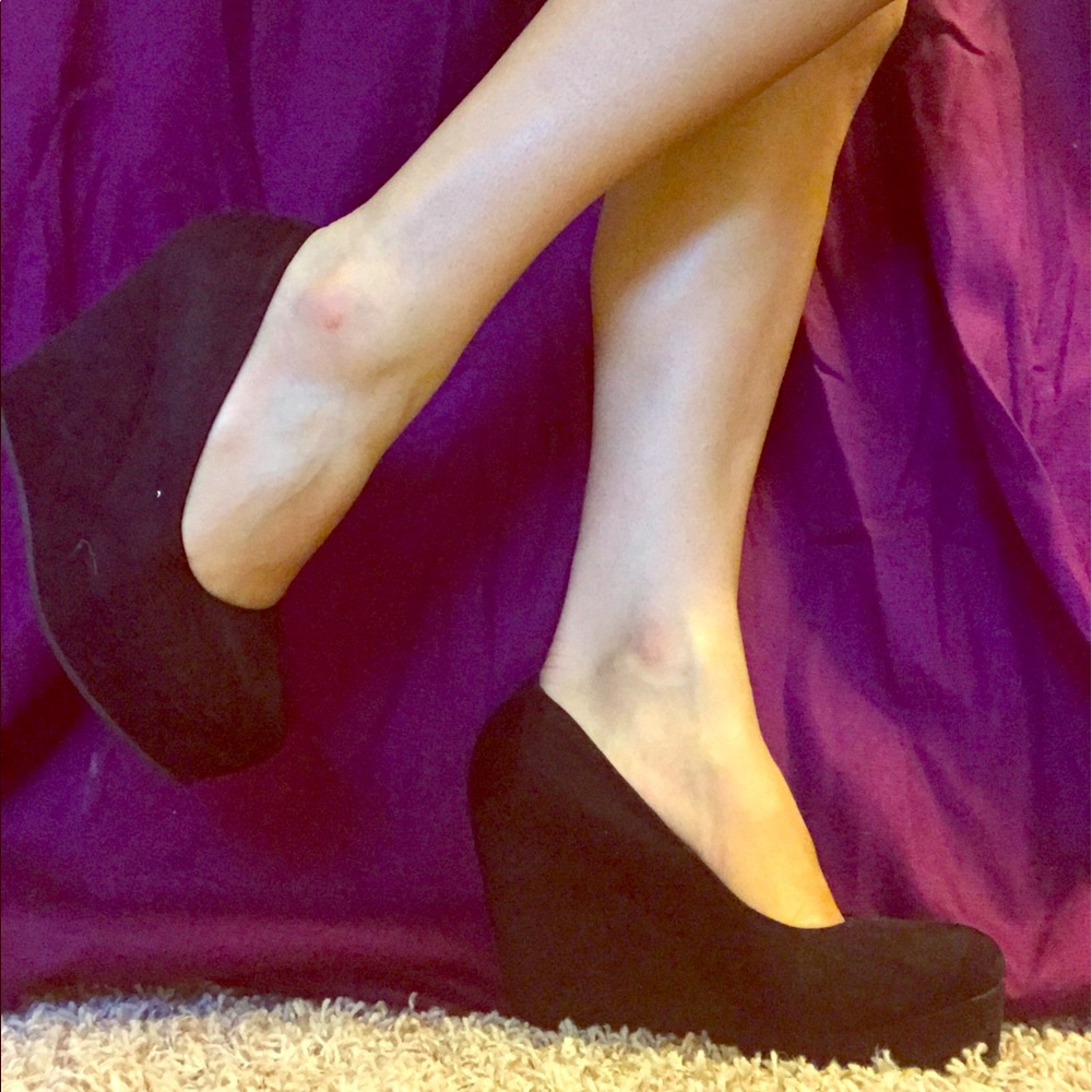Black Wedges🙋🏻