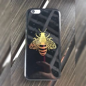 Black and Gold Bumble Bee inspired IPHONE 6 Case