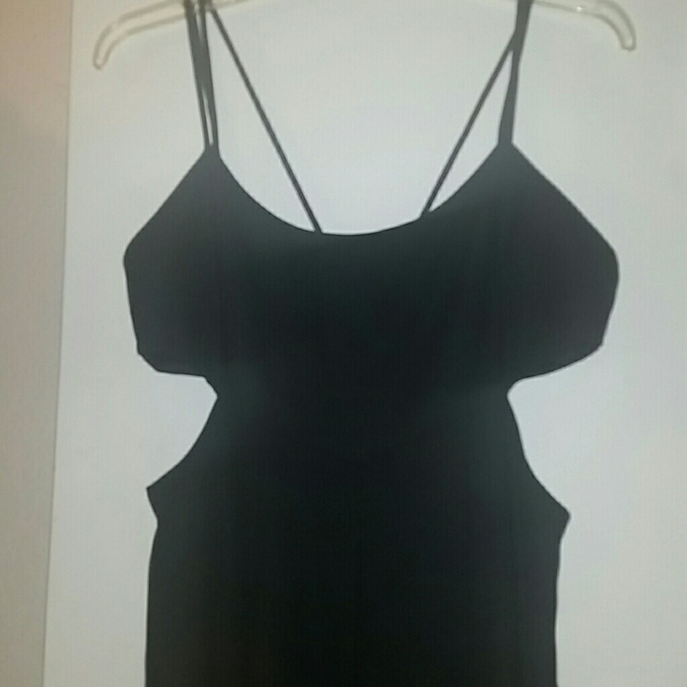 Formal dress with cut-out sides, size 10