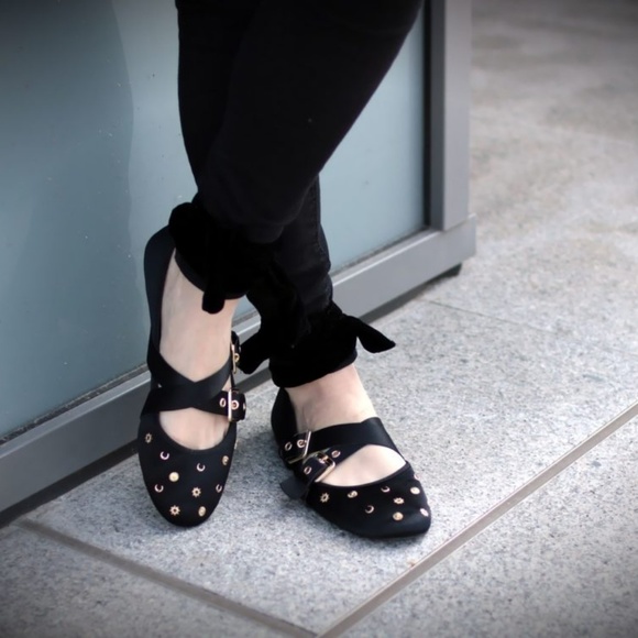 Zara Moon Stars ⭐Ballerina Flats - Picture 5 of 8