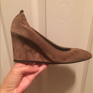 Lanvin wedge shoes