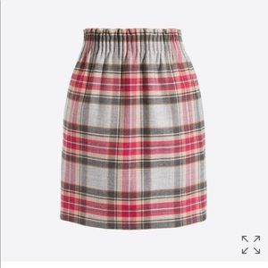 J Crew Factory pleated mini skirt