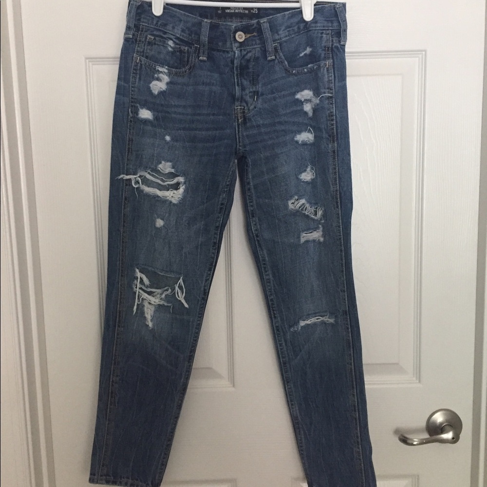Hollister Ankle Boyfriend Jeans