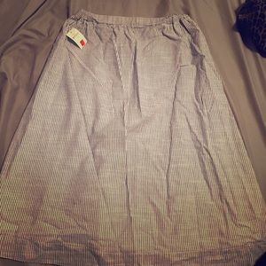 Gap seersucker skirt