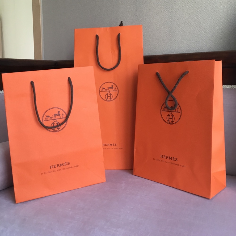 Hermes Shopping Bags - Three