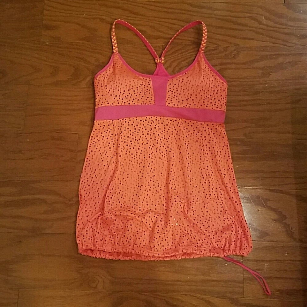 Super cute Moving Comfort exercise workout tank