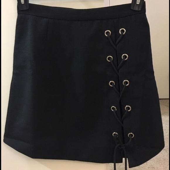 New with Tags! Black skirt with detail - Picture 2 of 3