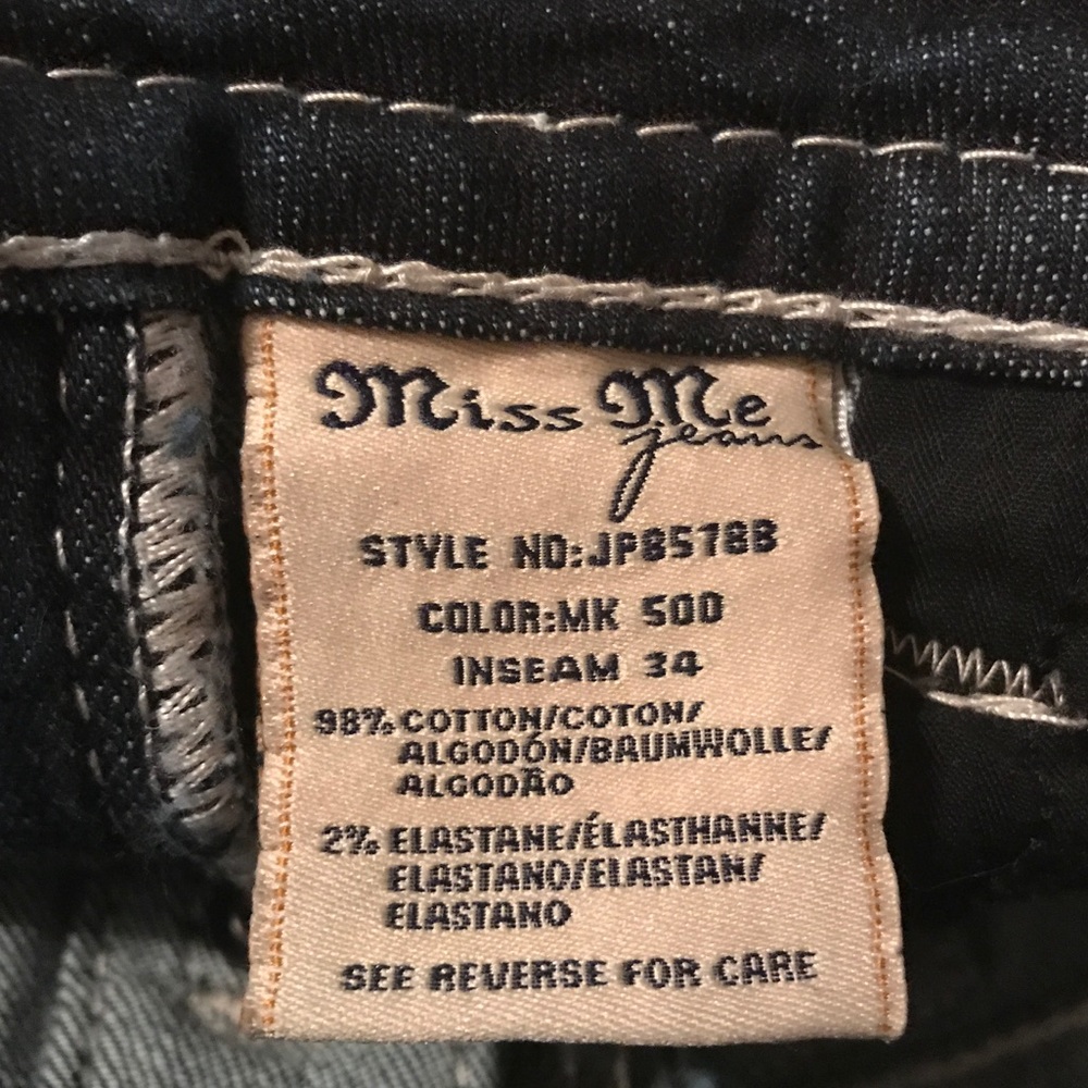 Last one Sz 24🌹Miss me signature bootcut jeans - Picture 8 of 8
