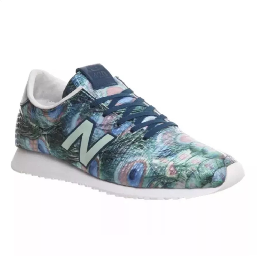 Nwob Rare new balance peacock trainers 6