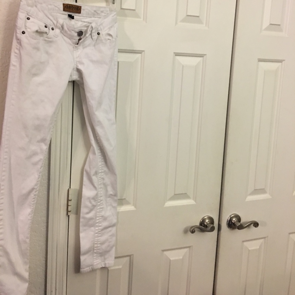 4/$50 Behold Amber white jeans