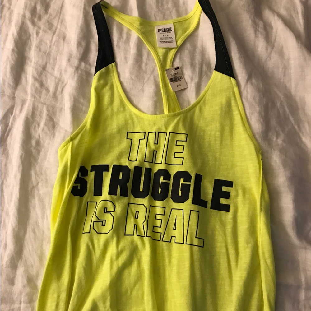 Victoria's Secret pink tank top