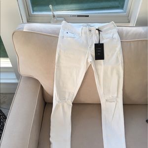 Special A white distressed jeans