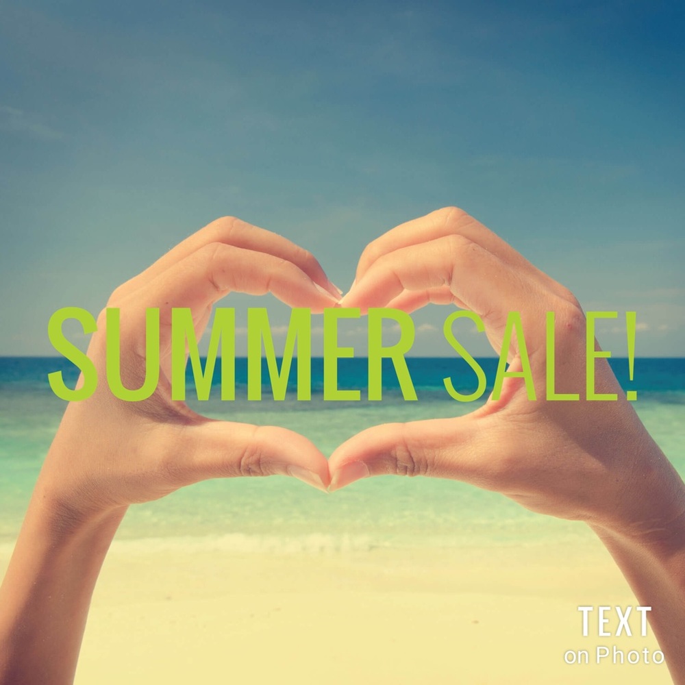 SUMMER SALE!