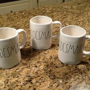 Rae Dunn - Bundle of 6 Bridesmaid Mugs