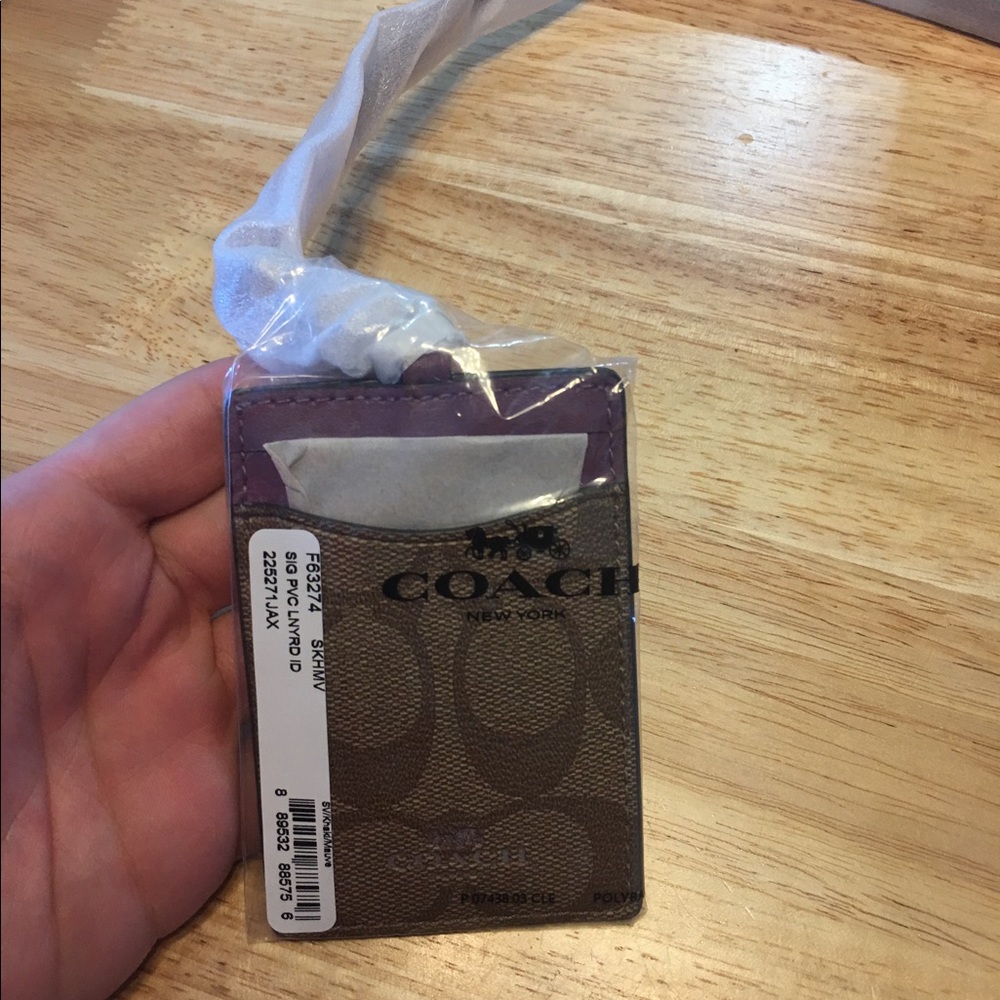 Coach Lanyard