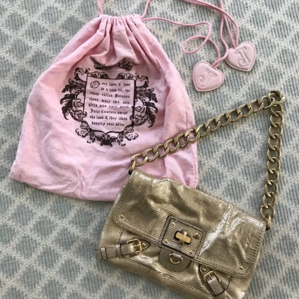 ISO: Juicy Couture Gold Handbag w/ Chain Strap🙏🏾