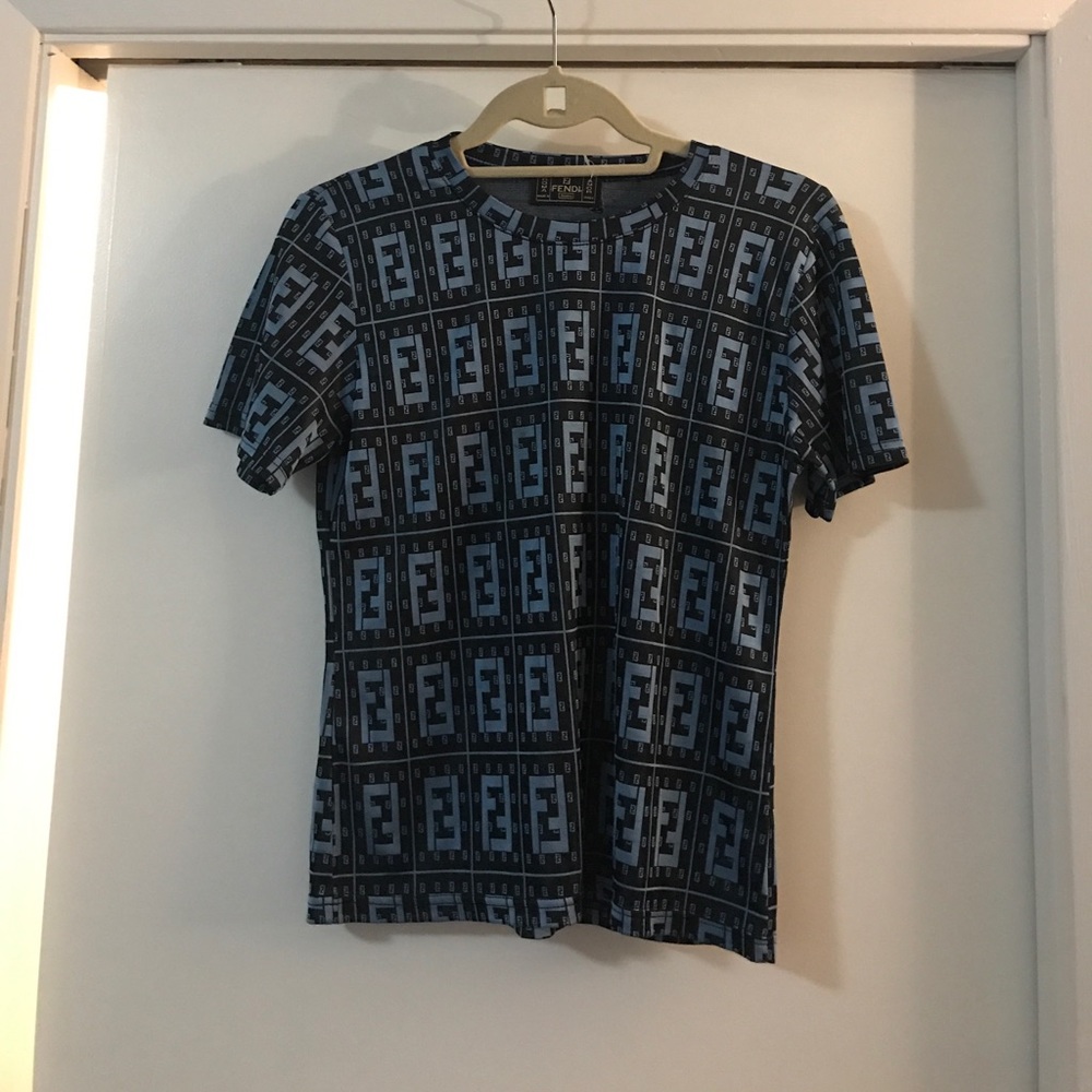 Men's short sleeve shirt by Fendi
