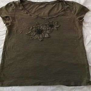 Loft embellished tee