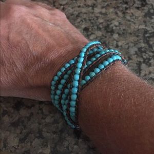 Reduced!Lulu Dharma 5 wrap bracelet... never worn