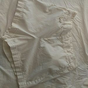 Loft white shorts