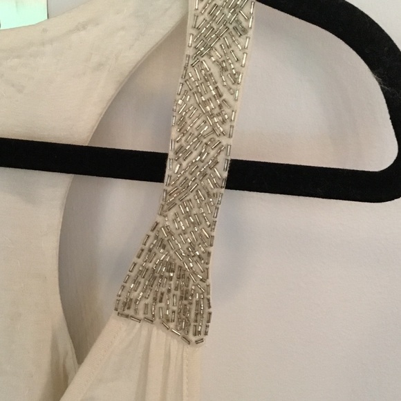 Cream tank with a bit of bling! - Picture 2 of 3