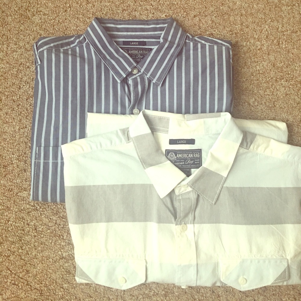 NWT BUNDLE!! American Rag Men's Button Up