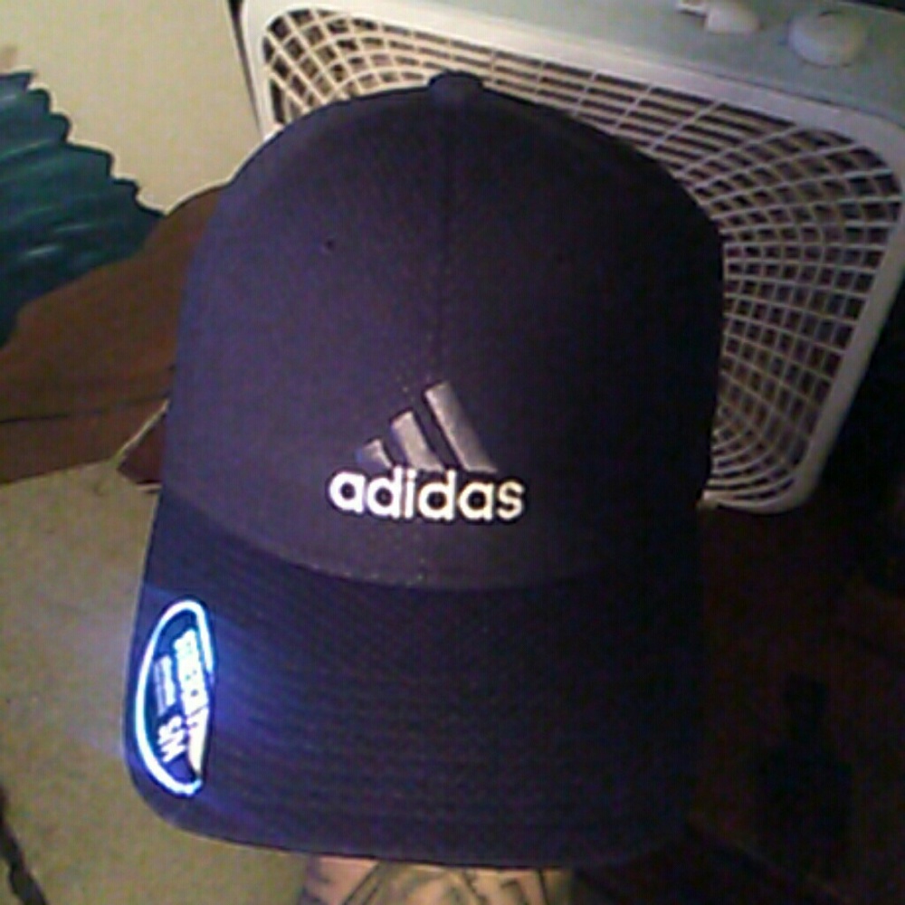 Black adidas hat