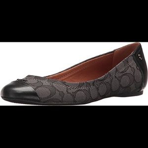 Coach signature shoes in smoke