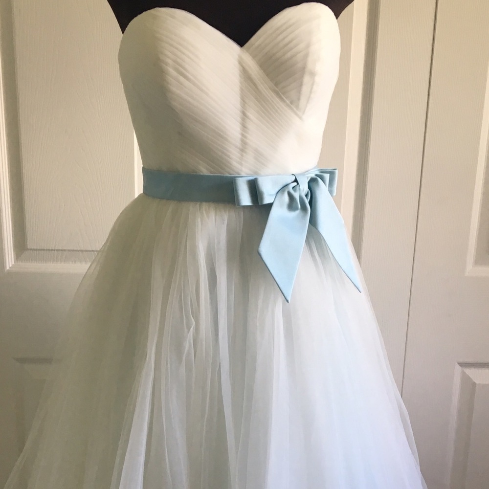 White Alfred Angelo Dress