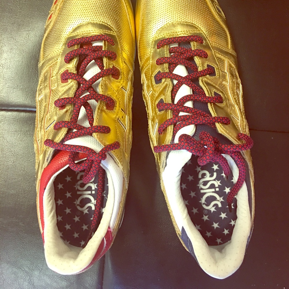 Kith USA GOLD ASics - Picture 4 of 5